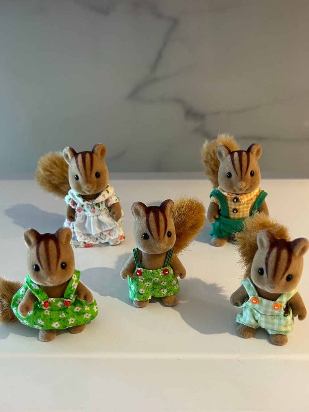 Calico Critters - Furbanks Squirrel Family